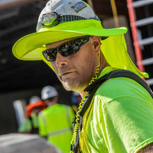 Load image into Gallery viewer, Ergodyne Chill-Its® Full Brim Sun Protection for Hard Hat with Neck Shade