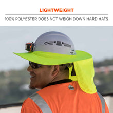 Load image into Gallery viewer, Ergodyne Chill-Its® Full Brim Sun Protection for Hard Hat with Neck Shade