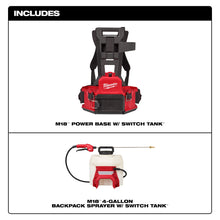 Load image into Gallery viewer, Milwaukee M18™ 4-Gallon Backpack Sprayer w/ Switch Tank™ (Tool Only)