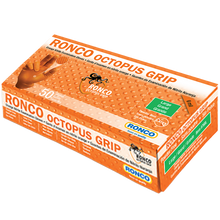 Load image into Gallery viewer, Ronco Octopus Grip™ Orange Nitrile Examination Gloves - 6 Mil