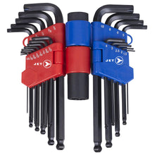 Load image into Gallery viewer, JET SAE/Metric Hextactor Hex Key Set, 22 Piece
