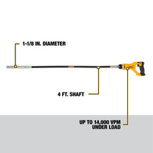Load image into Gallery viewer, Dewalt 20V MAX* Pencil Concrete Vibrator, TOOL ONLY