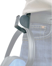 Load image into Gallery viewer, Delta Plus Interlagos Earmuffs Kit, Grey with Fluorescent Yellow