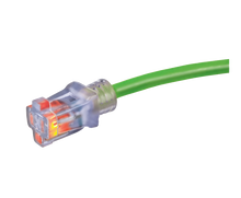 Load image into Gallery viewer, Prime Green Neon Flex High Visibility Outdoor Extension Cord