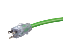 Load image into Gallery viewer, Prime Green Neon Flex High Visibility Outdoor Extension Cord