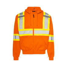Load image into Gallery viewer, WASIP Hi-Vis Traffic Hoodies with Detachable Hood