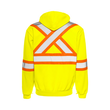Load image into Gallery viewer, WASIP Hi-Vis Traffic Hoodies with Detachable Hood