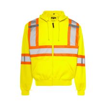 Load image into Gallery viewer, WASIP Hi-Vis Traffic Hoodies with Detachable Hood