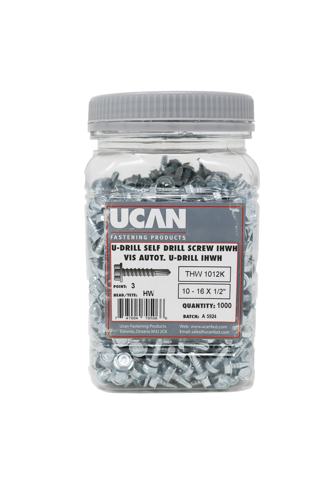UCAN U-DRILLS® 10-16 x 1/2