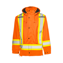 Load image into Gallery viewer, WASIP Hi-Vis 6-in-1 Winter Traffic Parkas
