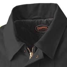 Load image into Gallery viewer, Pioneer® Quilted Cotton Duck Winter Safety Parka, Black
