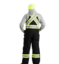 Load image into Gallery viewer, Berne CSA Safety Striped Insulated Bib Overall