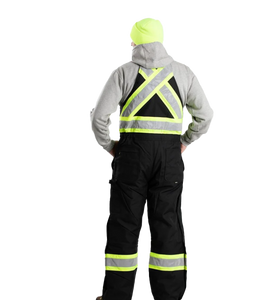 Berne CSA Safety Striped Insulated Bib Overall