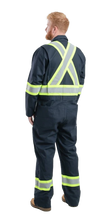 Load image into Gallery viewer, Berne Safety Striped Gasket Unlined Coverall