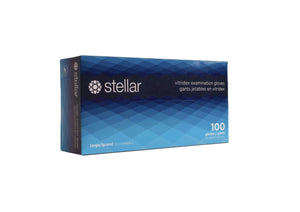 Stellar Vitridex Disposable 4 Mil Examination Gloves XL, 100/Box