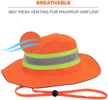 Load image into Gallery viewer, Ergodyne® Hi-Vis Ranger Sun Hat, Orange