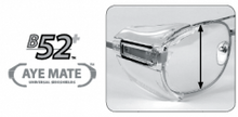 Load image into Gallery viewer, Tek Optical Universal B-52+ Aye Mate® Clear Glasses Sideshields, Medium & Large Frames