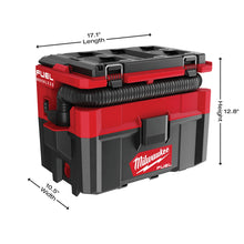Load image into Gallery viewer, Milwaukee® M18 FUEL™ PACKOUT™ 2.5 Gallon Wet/Dry Vacuum