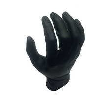 Load image into Gallery viewer, Tuff Grade Disposable 5mil Nitrile Black Gloves, 100/Box