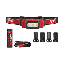 Load image into Gallery viewer, Milwaukee® USB Rechargeable Hard Hat Headlamp Kit