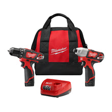 Load image into Gallery viewer, Milwaukee® M12™ Cordless 2-Tool Combo Kit