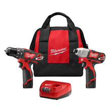 Load image into Gallery viewer, Milwaukee® M12™ Cordless Lithium-Ion 2-Tool Combo Kit