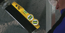 Load image into Gallery viewer, Stabila Type 81SM 10" 45° Die Cast Three Vial Torpedo Level