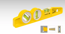 Load image into Gallery viewer, Stabila Type 81SM 10&quot; 45° Die Cast Three Vial Torpedo Level
