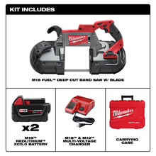 Load image into Gallery viewer, Milwaukee® M18 FUEL™ Deep Cut Band Saw Kit