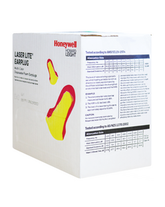 Honeywell Howard Leight Laser Lite® Uncorded Earplugs Multi-Colour, 200/Box
