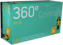 Load image into Gallery viewer, Watson 360°  5 Mil Total Coverage Gloves - 100/Box
