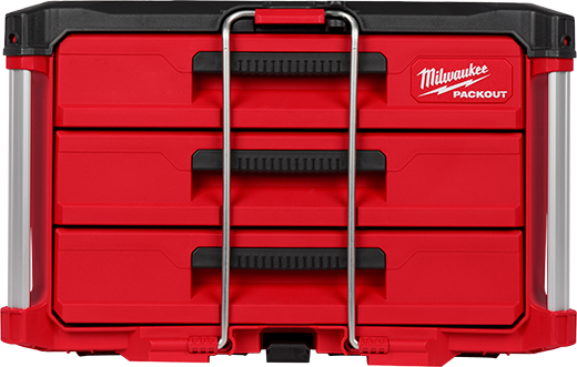 Milwaukee PACKOUT™ 3-Drawer Tool Box – Great Lakes Supply