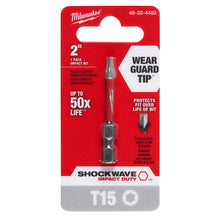 Load image into Gallery viewer, Milwaukee® SHOCKWAVE™ Impact Torx Bits