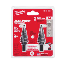 Load image into Gallery viewer, Milwaukee® 2PC Step Drill Bit Set #4