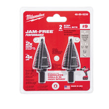 Load image into Gallery viewer, Milwaukee® 2PC Step Drill Bit Set #9