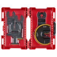 Load image into Gallery viewer, Milwaukee® OPEN-LOK™ 9-Piece Oscillating Multi-Tool Blade Kit