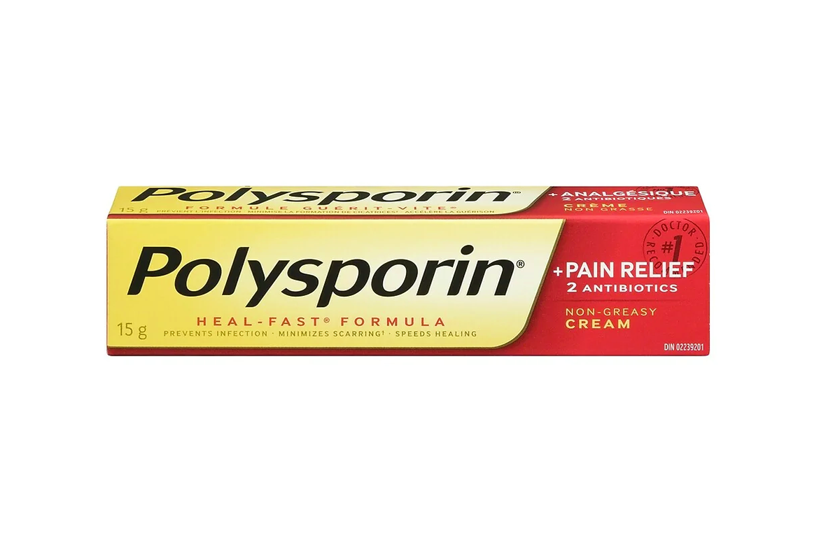 Polysporin Antibiotic Burn Cream, 15g Tube Great Lakes Supply