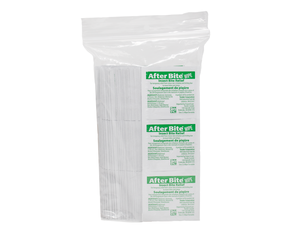 After Bite® Insect Bite Relief Wipes 100 Pack