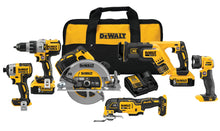 Load image into Gallery viewer, Dewalt 20V MAX* XR® 6-Tool Combo Kit