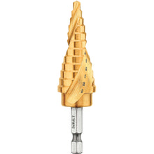 Load image into Gallery viewer, Dewalt 3/16" - 7/8" IMPACT READY® Titanium Nitride Coating Step Drill Bit