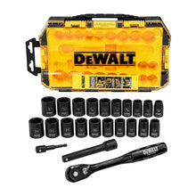 Load image into Gallery viewer, Dewalt 1/2" Drive Impact Socket Combination Set, 23PC