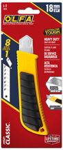 Load image into Gallery viewer, OLFA 18mm Utility Knife with Rubber Inset