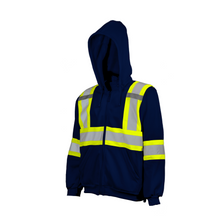 Load image into Gallery viewer, WASIP Hi-Vis Traffic Hoodies with Detachable Hood