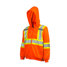 Load image into Gallery viewer, WASIP Hi-Vis Traffic Hoodies with Detachable Hood