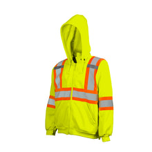 Load image into Gallery viewer, WASIP Hi-Vis Traffic Hoodies with Detachable Hood
