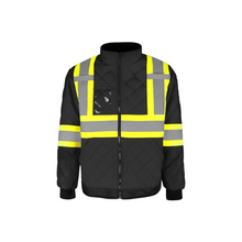 Load image into Gallery viewer, WASIP Hi-Vis Quilted Freezer Jackets