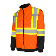 Load image into Gallery viewer, WASIP Hi-Vis Quilted Freezer Jackets