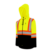 Load image into Gallery viewer, WASIP Hi-Vis Soft Shell Jackets with Detachable Hood