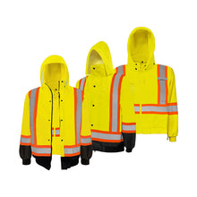 Load image into Gallery viewer, WASIP Hi-Vis 3-in-1 Winter Traffic Jackets