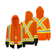 Load image into Gallery viewer, WASIP Hi-Vis 3-in-1 Winter Traffic Jackets